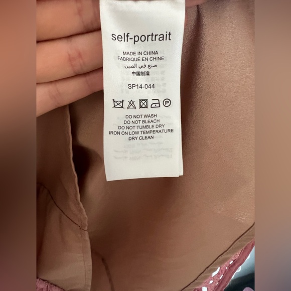 Pink Sleeveless Eyelet Dress - Picture 5 of 6